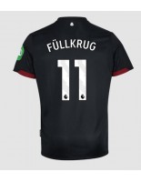 West Ham United Niclas Fullkrug #11 Venkovní Dres 2024-25 Krátký Rukáv